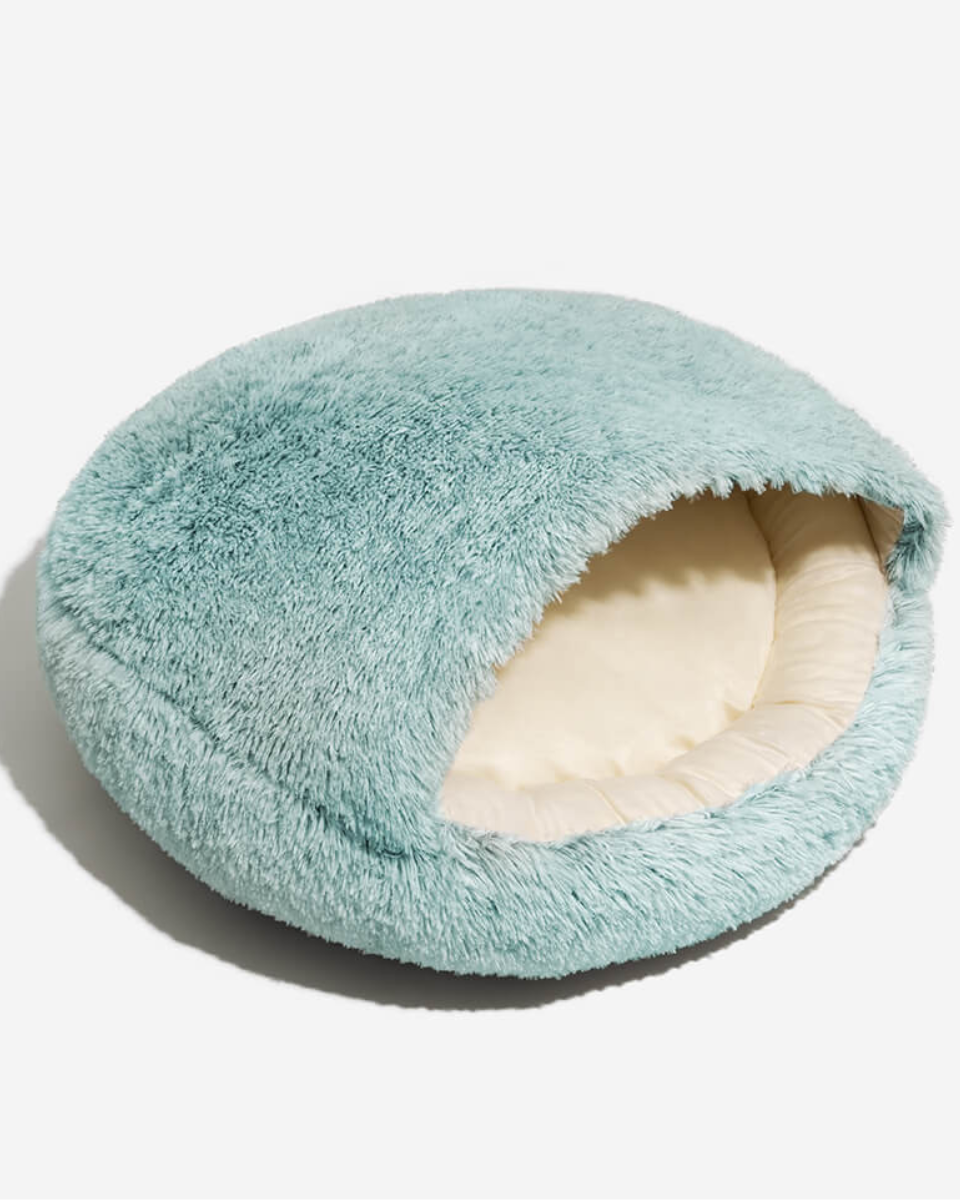 Elite Calming Plush Nest Pet Bed