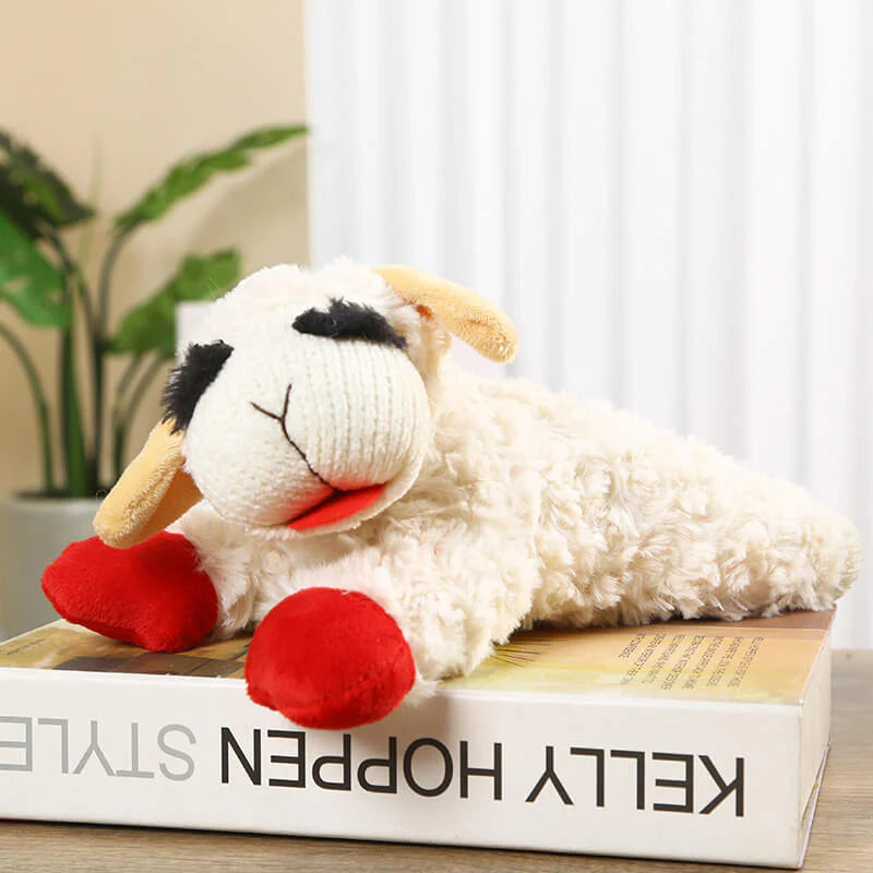 Elite Lamb Plush Squeaker Toy