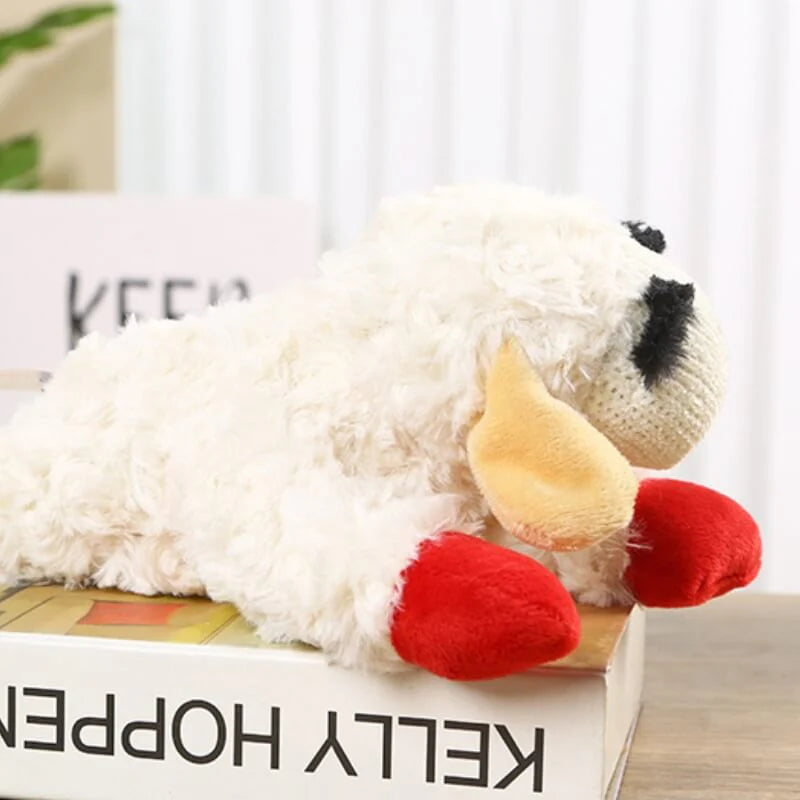 Elite Lamb Plush Squeaker Toy