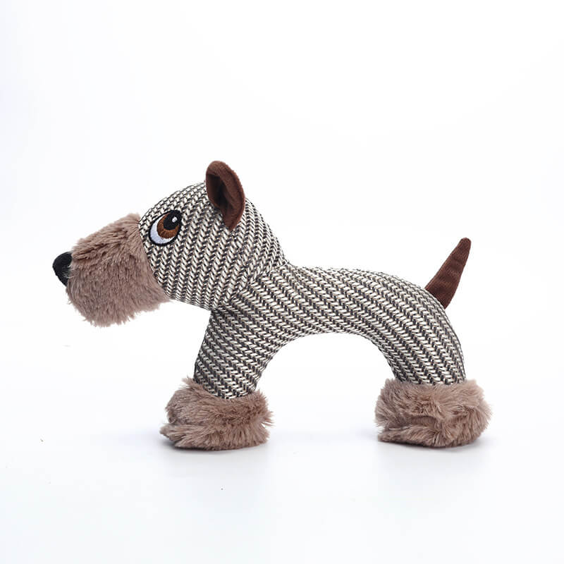 Elite Animal Squeaky Plush Dog Toy