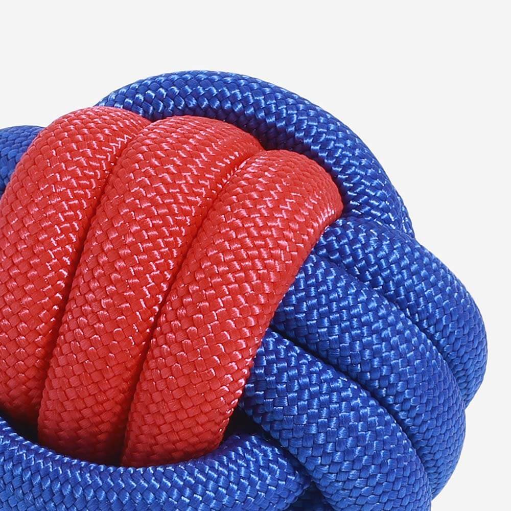 Elite Knots Ball Throwing Dog Toy