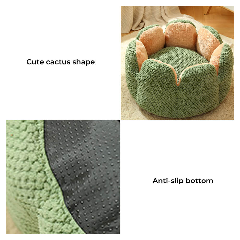 Elite Cactus Shape Pet Bed