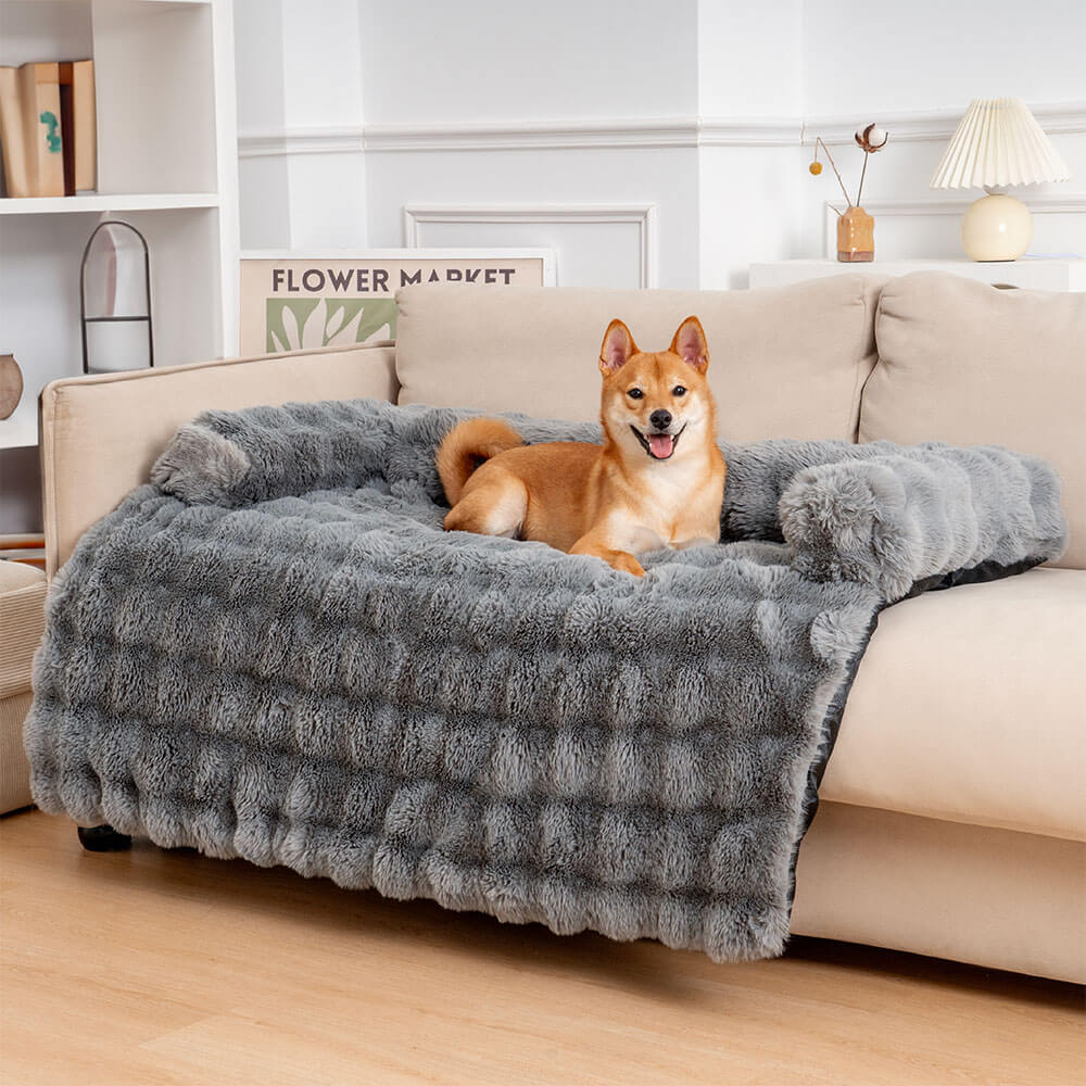 Elite Fuzzy Sofa Protector Mat