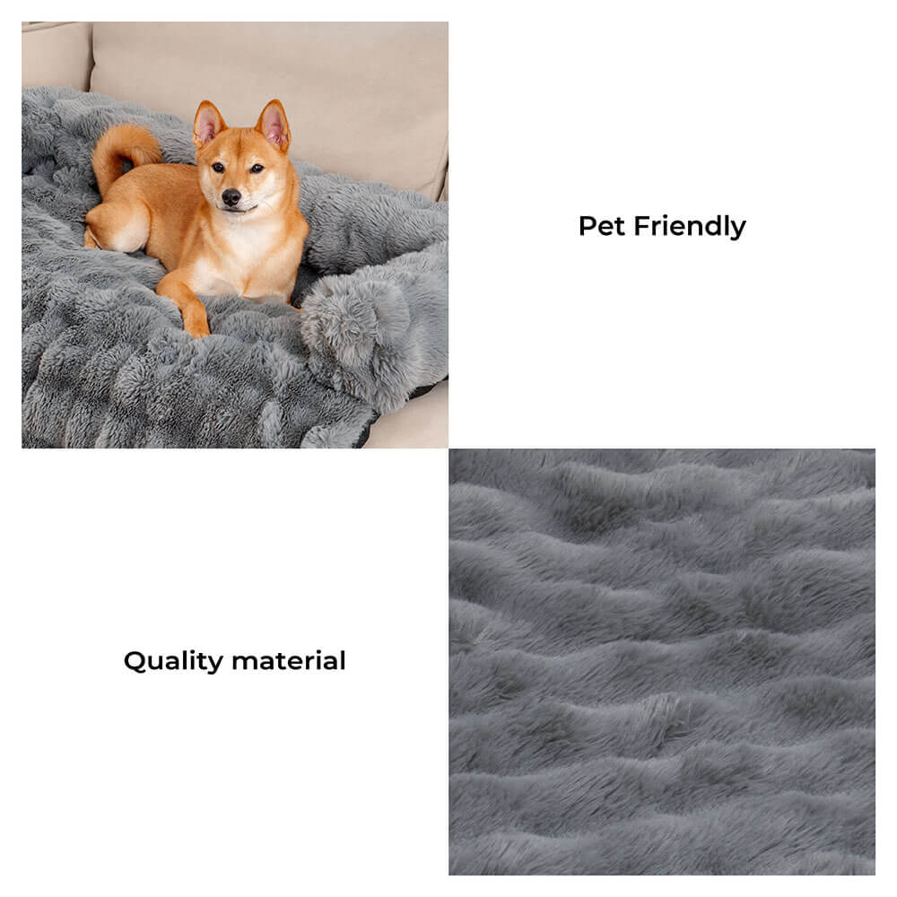 Elite Fuzzy Sofa Protector Mat