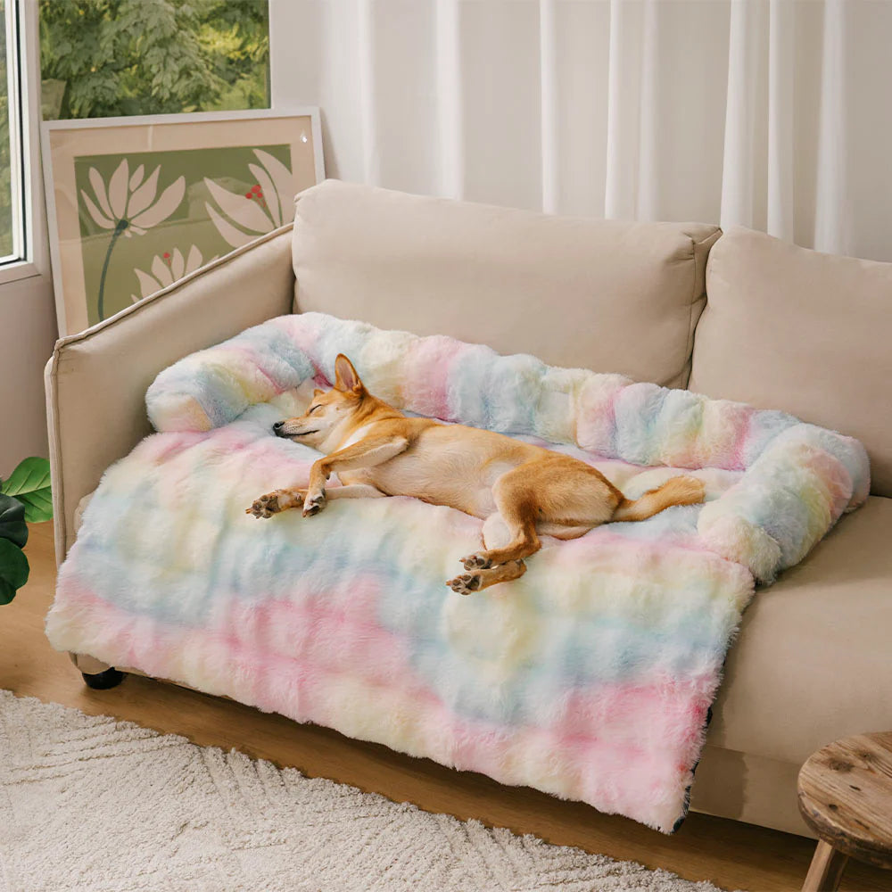 Elite Fuzzy Sofa Protector Mat