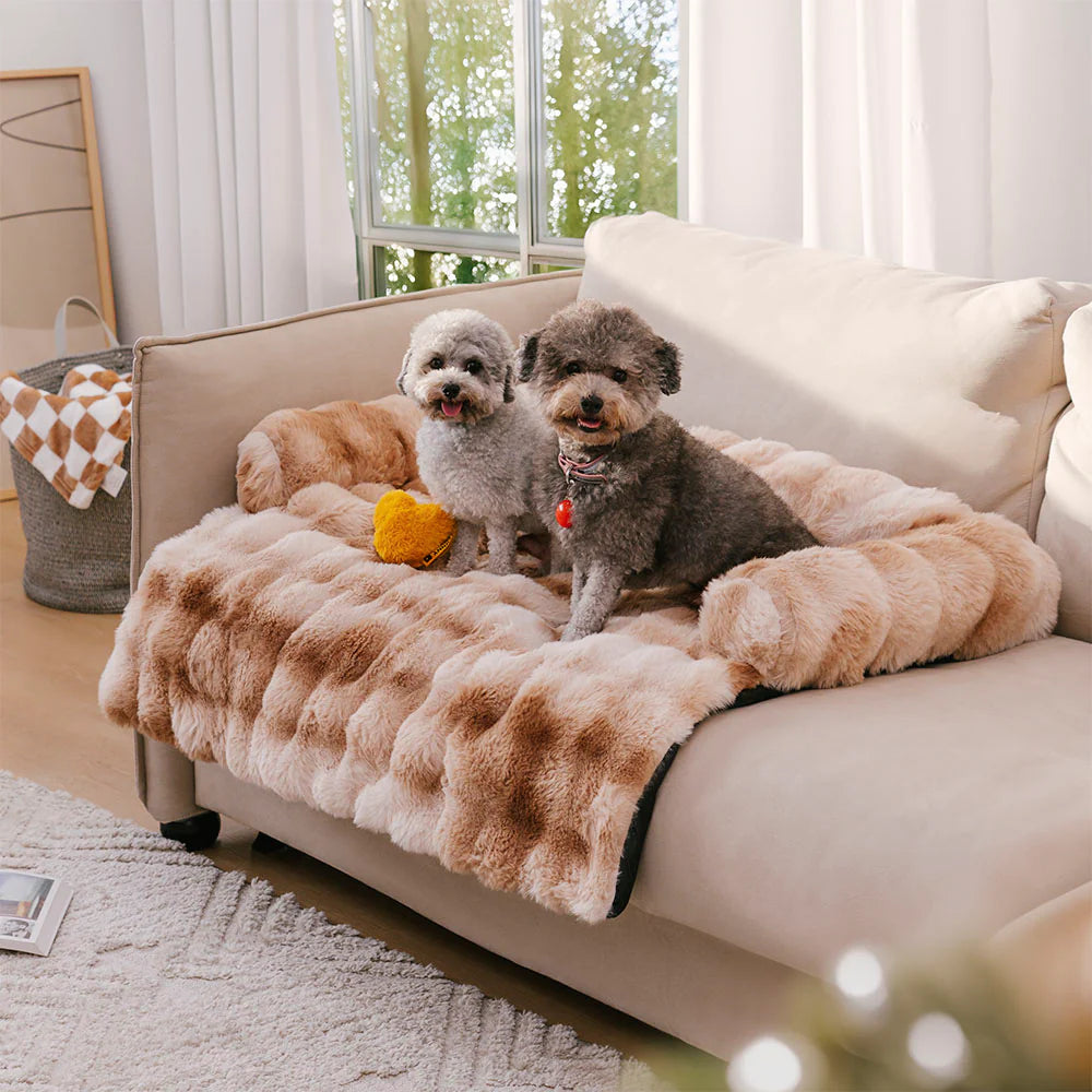 Elite Fuzzy Sofa Protector Mat